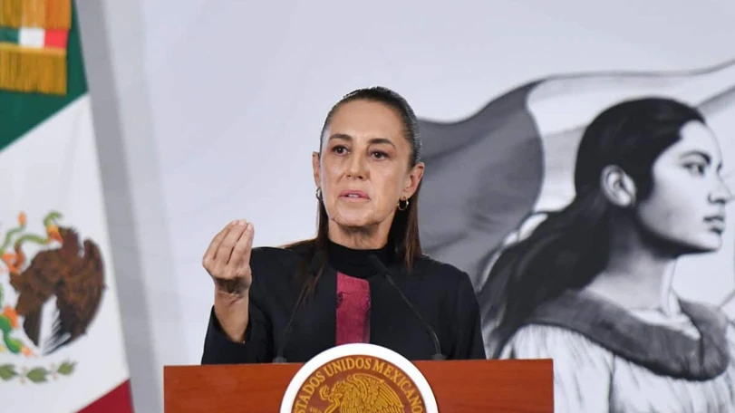 La presidenta fue interrogada en torno a la pol&iacute;tica migratoria del pa&iacute;s. Foto: Cuartoscuro
