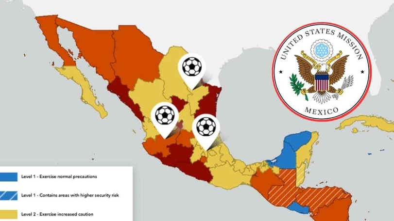Estados Unidos actualiza alerta para México rumbo al Mundial 2026 La actualización de Washington llega mientras México se alista para recibir a miles de aficionados durante el Mundial 2026.