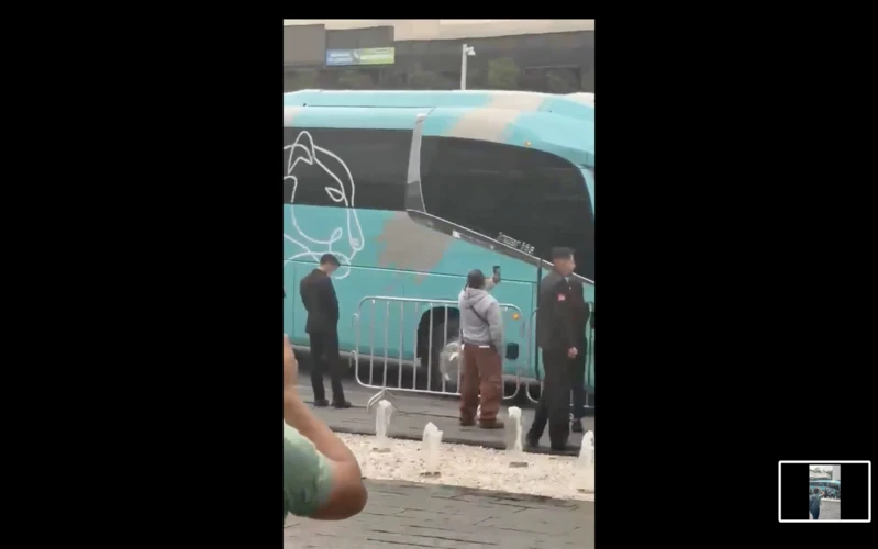Reciben a Selección de Sudáfrica con mariachi en la CDMX