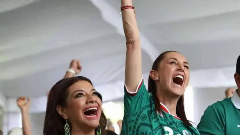 La presidenta Claudia Sheinbaum dese&oacute; &eacute;xito a la selecci&oacute;n mexicana antes del partido y confirm&oacute; que asistir&aacute; al encuentro. Foto: Cuartoscuro