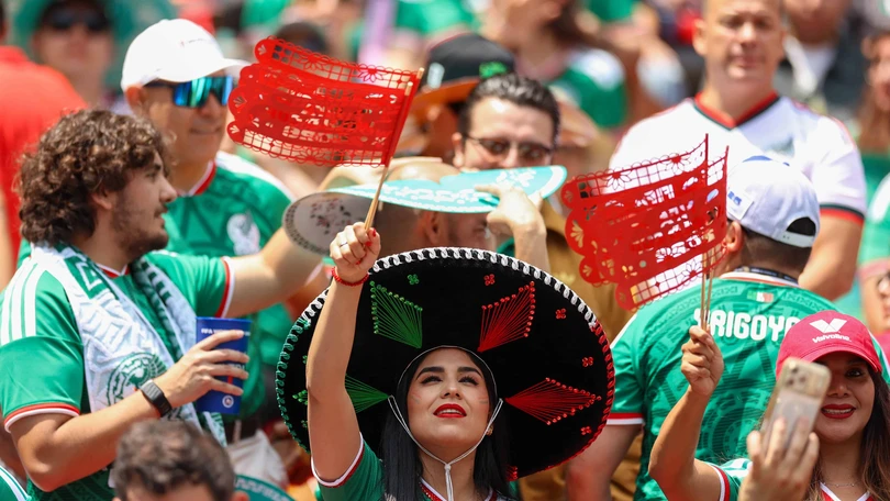 Minuto a minuto: así se vivió la inauguración del Mundial 2026 Los futbolistas arribaron al estadio capitalino. Cuartoscuro.