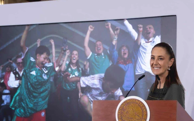Sheinbaum defiende inasistencia al estadio: "Mejor con el pueblo"
