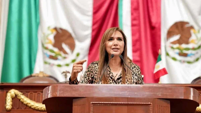 Diputados proponen que canchas de futbol sean captadoras de agua pluvial Miriam Saldaña Chairez, diputada del PT. Redes Sociales.