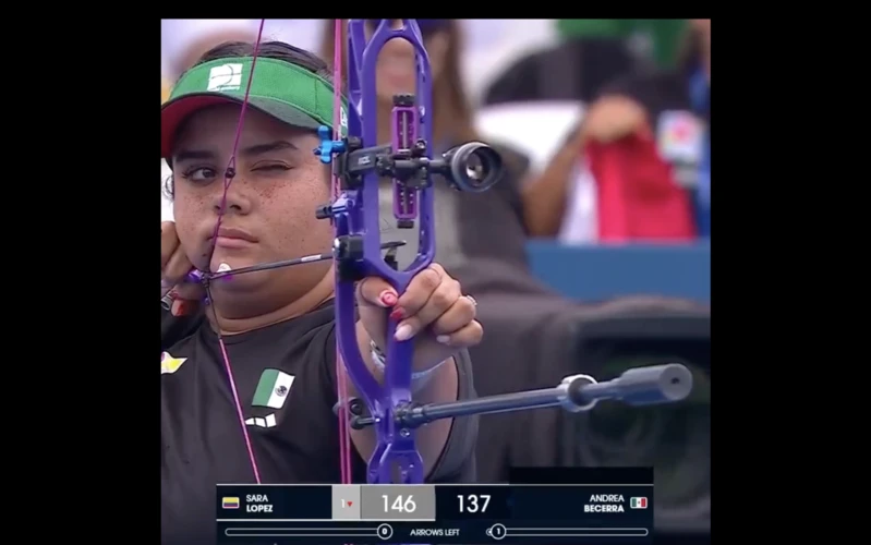 Andrea Becerra gana el Oro en la Copa del Mundo de Tiro con Arco