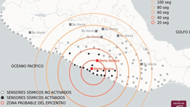 Temblor hoy en CDMX: se siente sismo sin activación de la alerta Sismo sin activación de la alerta. Redes Sociales.
