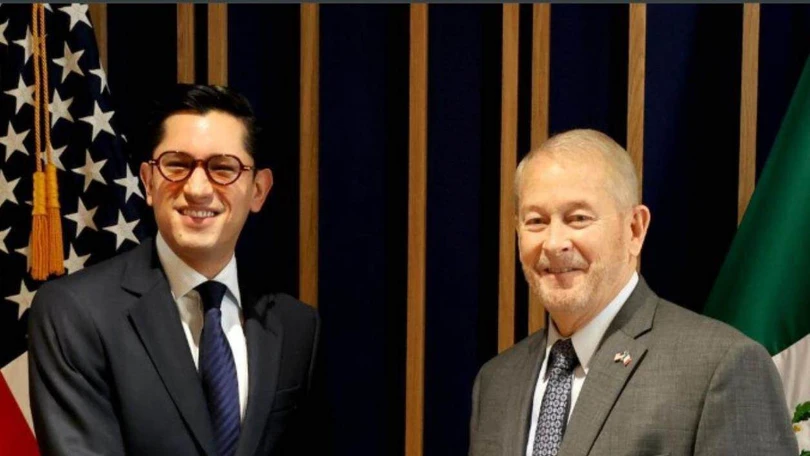 El objetivo principal es hacer que M&eacute;xico y EU sean las naciones m&aacute;s seguras. Foto: @USAmbMex
