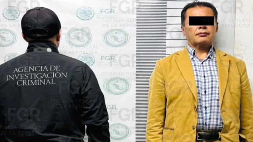 Detienen a Héctor Landa, ex alto funcionario del SAT en Veracruz El ex funcionario fue detenido en su domicilio en Veracruz y puesto a disposición de las autoridades pertinentes. Foto: FGR