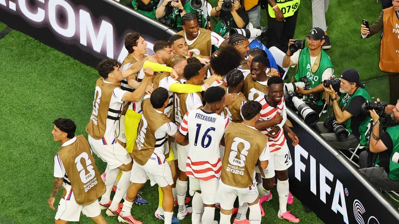 Estados Unidos destrozó a Paraguay y dio el mejor partido en su historia en los Mundiales EU ganó pese a haber llegado con incertidumbre al Mundial 2026. Foto: Reuters
