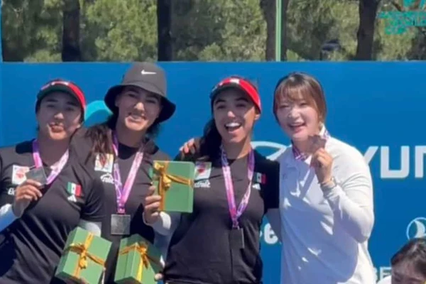 México suma otras dos medallas de plata en cierre de la Copa del Mundo de Tiro con Arco Antalya 2026