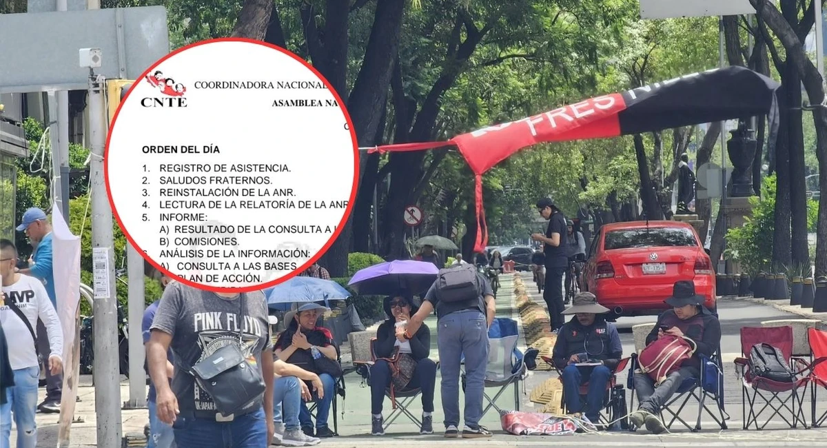 La CNTE mantiene el paro y prepara cierres: ¿Qué zonas serán afectadas? Fotos: Coordinadora Nacional de Trabajadores de la Educación