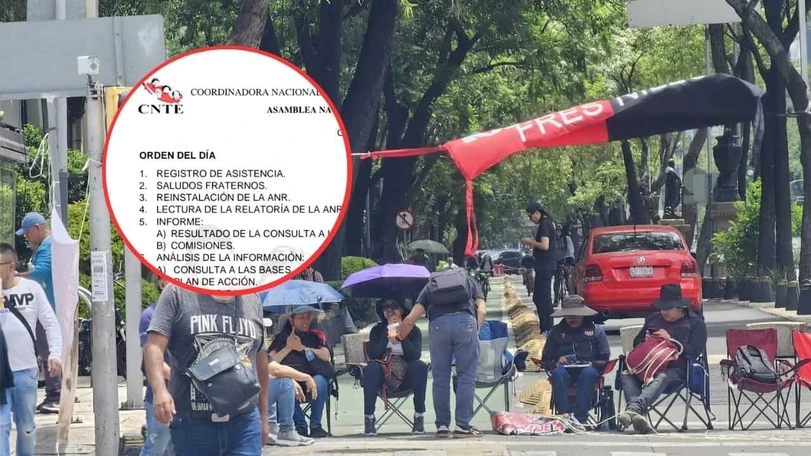 La CNTE mantiene el paro y prepara cierres: ¿Qué zonas serán afectadas? Fotos: Coordinadora Nacional de Trabajadores de la Educación