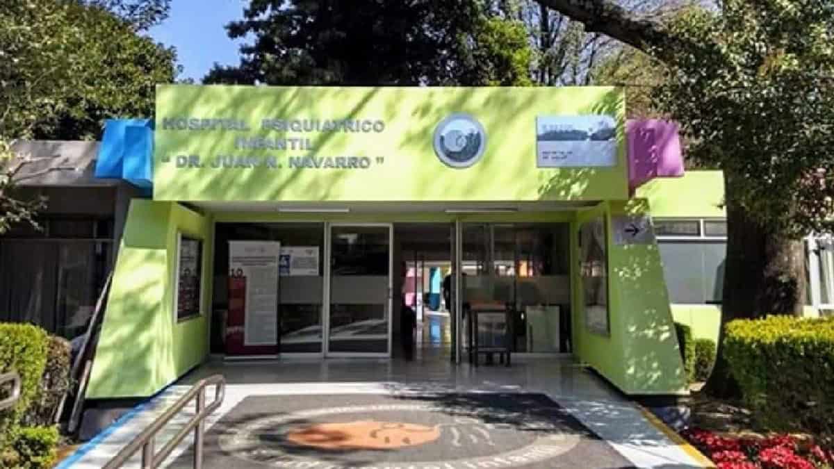 Hospital Psiquiátrico Infantil Juan N. Navarro sin comedor La ausencia del servicio "afecta a todos los hospitalizados, a trabajadores de base y a residentes. Foto: Gobierno de México