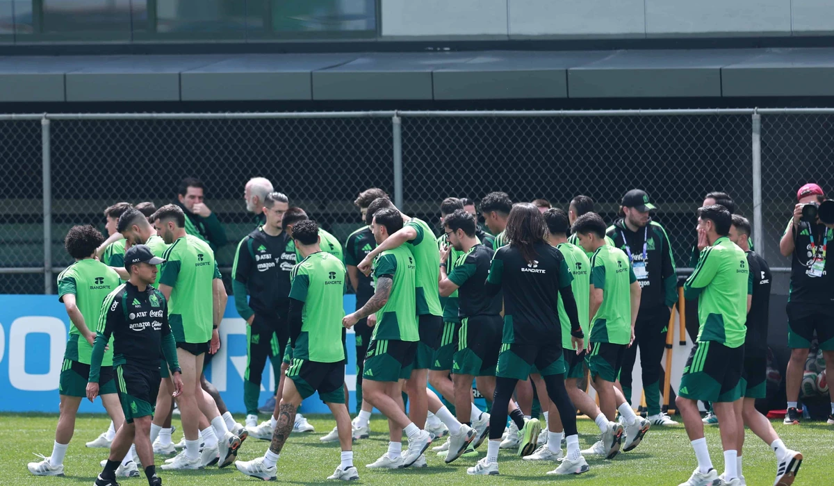 Selecci&oacute;n Mexicana: la &uacute;ltima pr&aacute;ctica en el CAR bajo lluvia previo a viaje a GDL