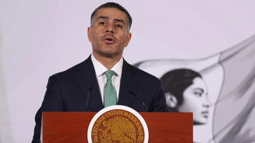 Omar Garc&iacute;a Harfuch emiti&oacute; su informe en materia de Seguridad y Prevenci&oacute;n del Delito. Foto: Cuartoscuro