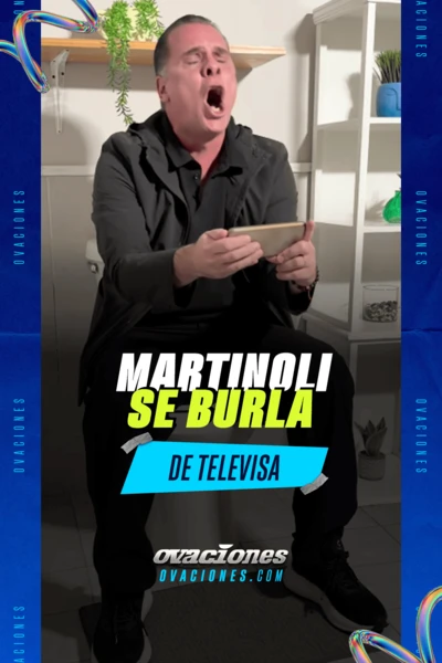 Martinoli se burla de Televisa
