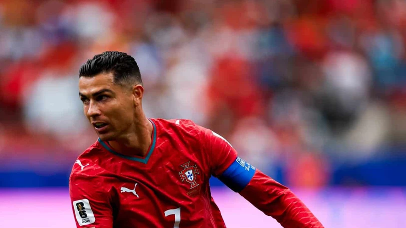 Cabeza levantada y foco en el próximo juego, dice CR7 tras empate con RD del Congo CR7 se pronunció tras el empate contra RD del Congo. Foto: @Cristiano