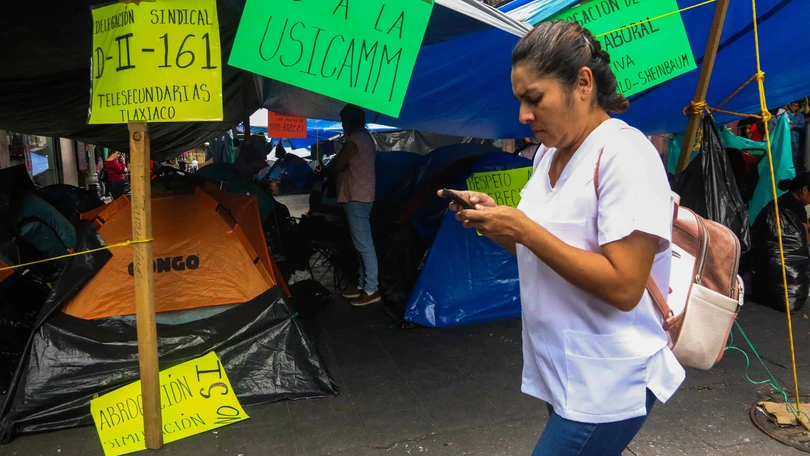 CNTE anuncia volver a di&aacute;logo con gobierno. Foto: Cuartoscuro.
