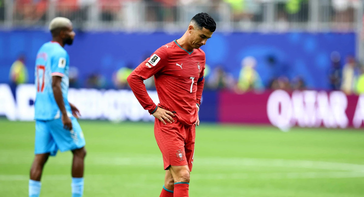 Cristiano Ronaldo no pudo marcar en el debut de Portugal en Norteamérica 2026 Cristiano Ronaldo jugó los 90 minutos en el empate de Portugal ante República del Congo | FOTO: Reuters
