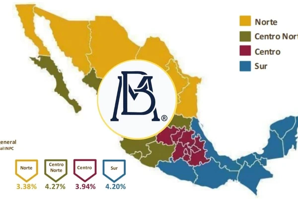 Banco de M&eacute;xico advierte retos para econom&iacute;as regionales