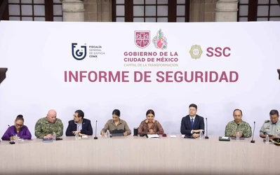 CDMX reporta más de 10 mil detenidos por delitos de alto impacto