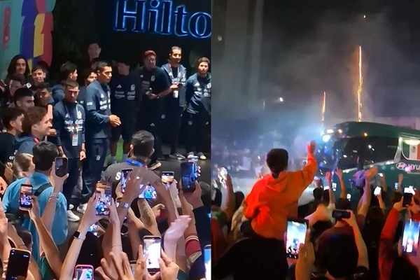 Afición de Guadalajara armó fiesta de locura para darle la bienvenida al Tri