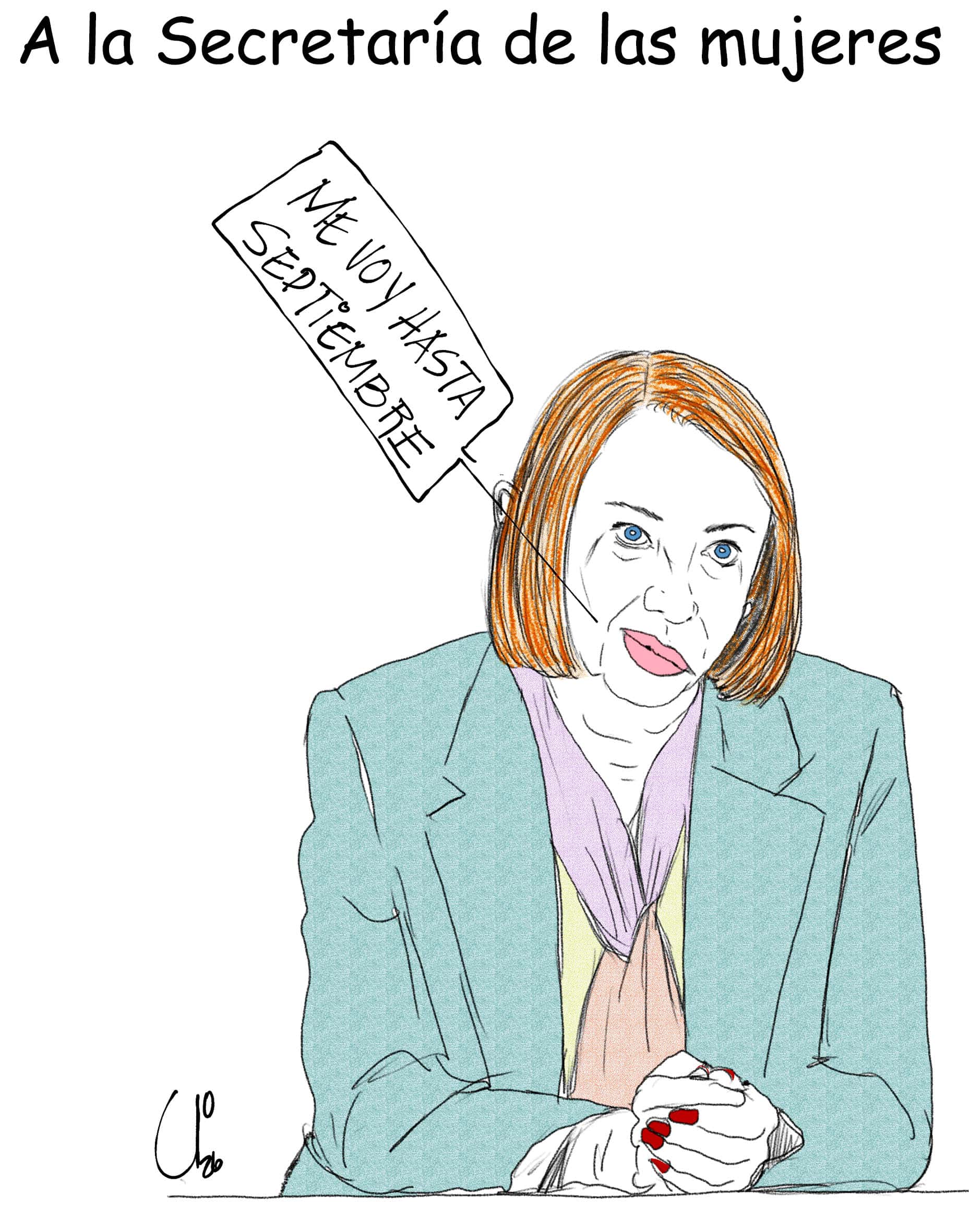 A la Secretar&iacute;a de las Mujeres