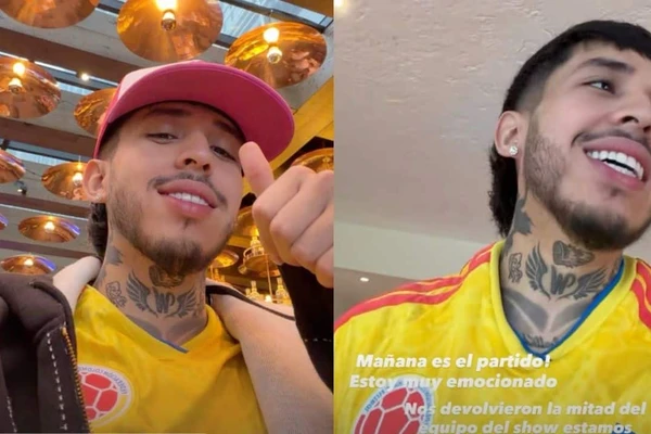 Westcol expone al AICM tras su llegada para el Mundial: Me sacaron un monton de money
