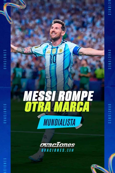 Messi rompe otra marca mundialista
