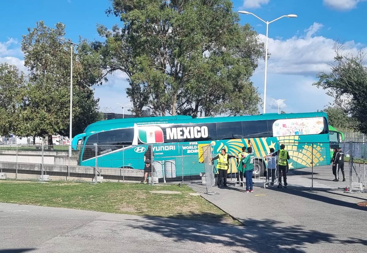 Llega la Selección Mexicana al Estadio Guadalajara Llega la Selección Mexicana al Estadio Guadalajara