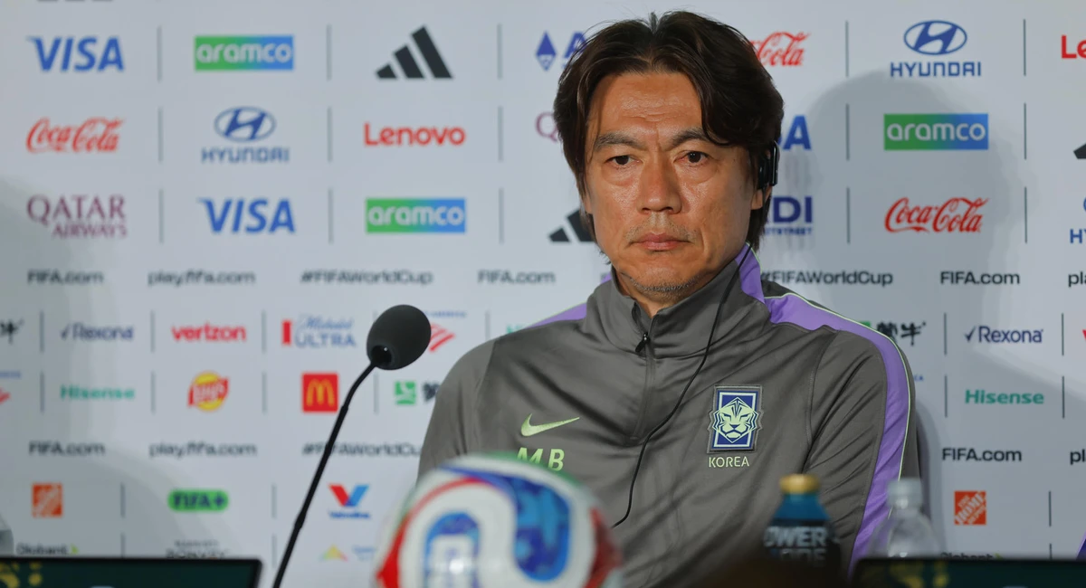 DT de Corea molesto por dron en entrenamiento en Verde Valle: Fue lamentable Foto: EFE