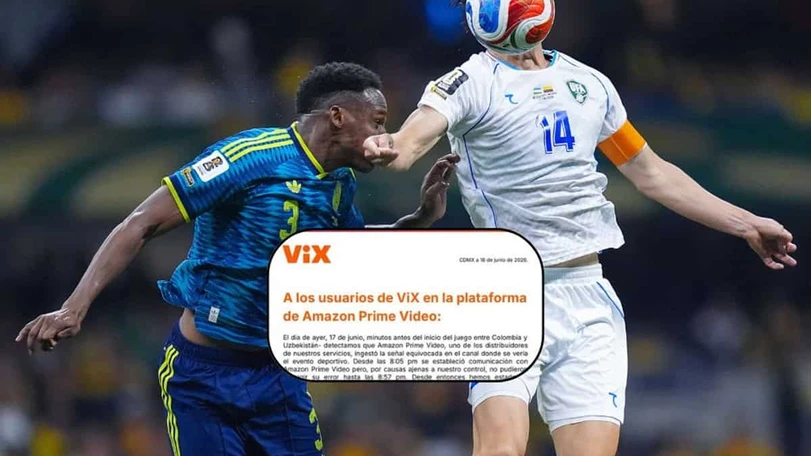 Se cayó ViX en pleno Mundial y Profeco ya tomó cartas en el asunto Fallas de Vix durante el partido entre Colombia y Uzbekistán. Foto: MexSport.