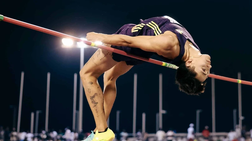 Erick Portillo finaliza sexto en la Liga Diamante Doha 2026 El mexicano se colocó en la sexta posición con un salto de 2.20 metros. Foto: Especial