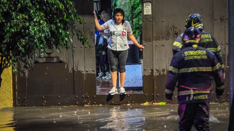 Las lluvias desquician a la Ciudad de M&eacute;xico. Foto: Cuartoscuro.