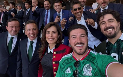 De Samuel Garcia a Ver&oacute;nica Delgadillo: pol&iacute;ticos que asistieron al M&eacute;xico vs. Corea