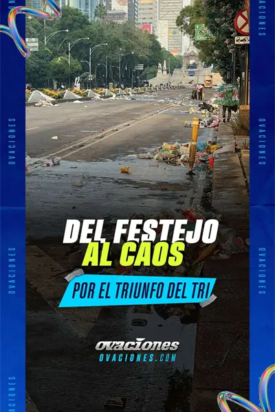 Del festejo al caos por el triunfo del Tri