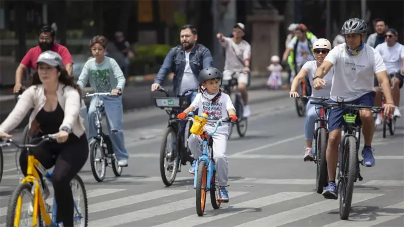 Cierre vialidades en CDMX por paseo dominical Muévete en bici Ruta del Paseo Dominical afectará algunas avenidas de la CDMX. Foto: Cuartoscuro