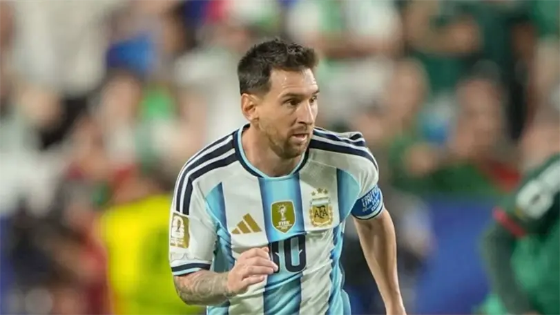 Messi hace historia con un doblete y lleva a Argentina a la siguiente ronda Foto: IG @leomessi