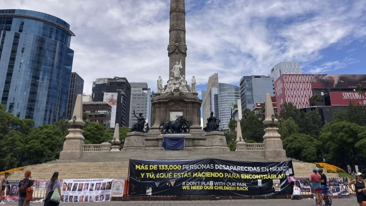 Protestas de HOY 24 de junio previo al partido México vs. Chequia Protestas de HOY 24 de junio previo al partido México vs. Chequia