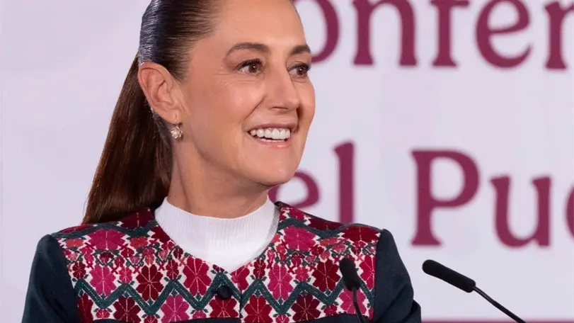 La presidenta Claudia Sheinbaum anunci&oacute; el env&iacute;o de un primer contingente de rescatistas y personal de sanidad para apoyar las labores de emergencia en Venezuela. Foto: Presidencia