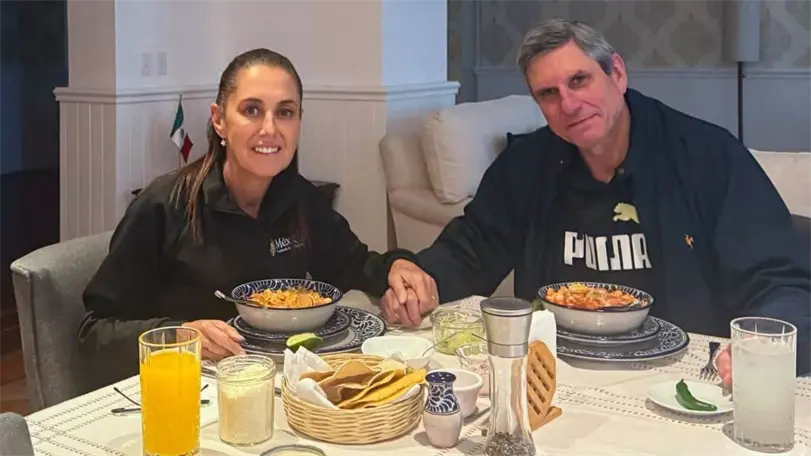 Sheinbaum pasa su cumplea&ntilde;os con Jes&uacute;s Tarriba &iquest;C&oacute;mo lo celebr&oacute;?