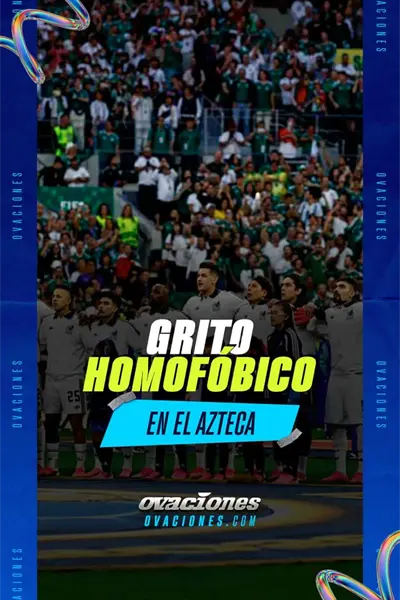 Grito homof&oacute;bico en el Azteca
