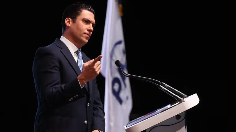 Jorge Romero Herrera, presidente del PAN. Redes Sociales de Jorge Romero.