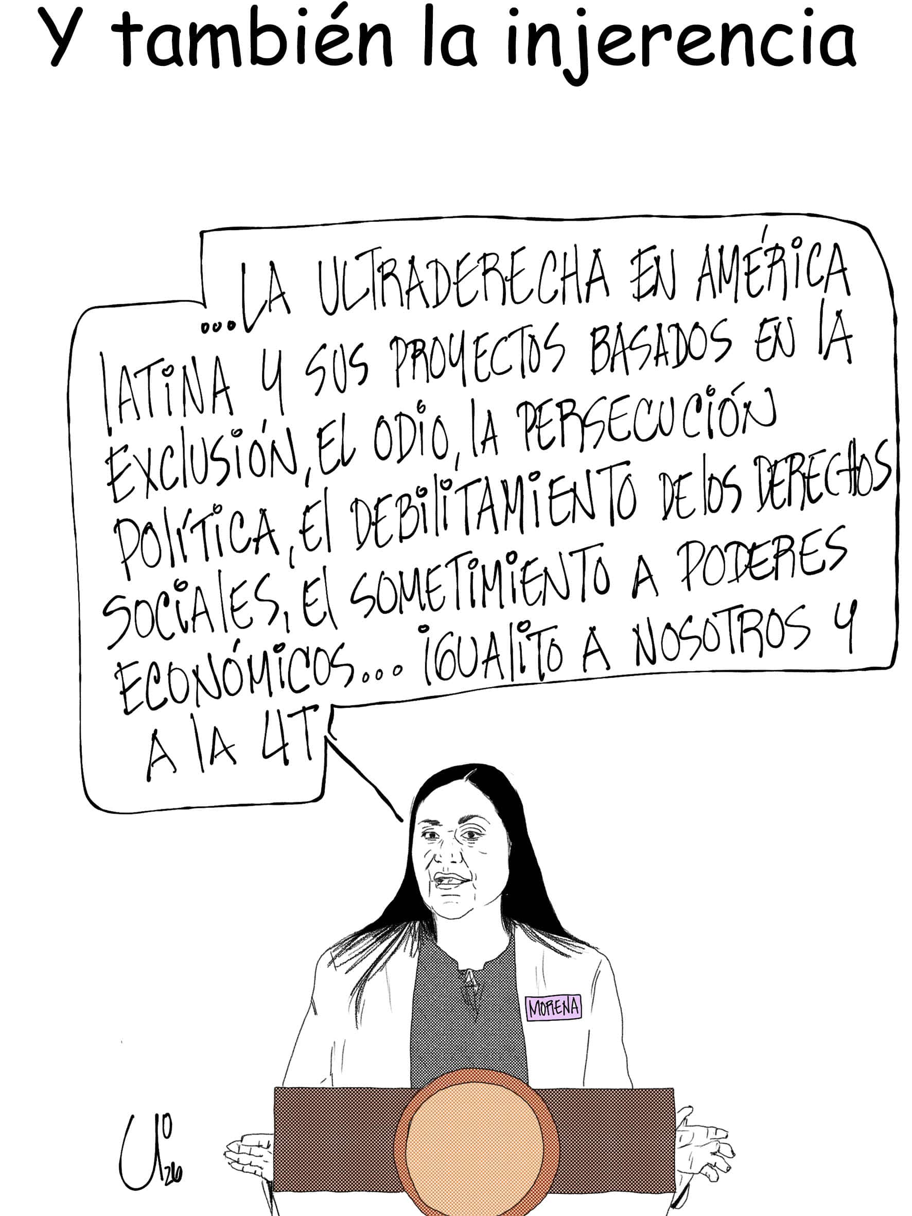 Y tambi&eacute;n la injerencia