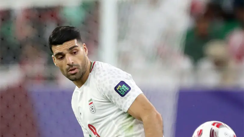Mehdi Taremi, capit&aacute;n de la selecci&oacute;n de Ir&aacute;n. Foto: MexSport.