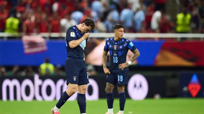 La selecci&oacute;n uruguaya cerr&oacute; su participaci&oacute;n en el Grupo H. Foto: MexSport.