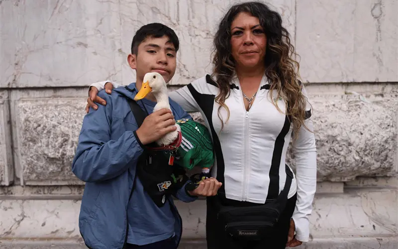 Del local a un departamento: la familia del pato Merl&iacute;n obtiene vivienda con apoyo de Sheinbaum