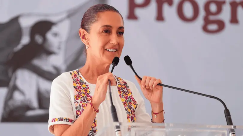 Claudia Sheinbaum asegur&oacute; que la pol&iacute;tica de vivienda de su gobierno combina la reestructura de cr&eacute;ditos del Infonavit con la construcci&oacute;n de 1.8 millones de viviendas durante el sexenio. Foto: Presidencia
