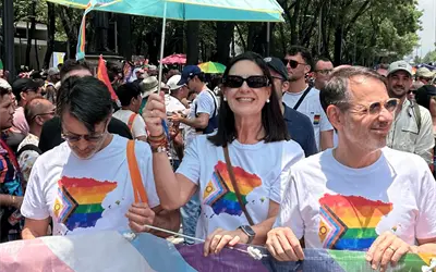 Embajada de Espa&ntilde;a refrenda apoyo al Orgullo LGBTIQ+ en CDMX