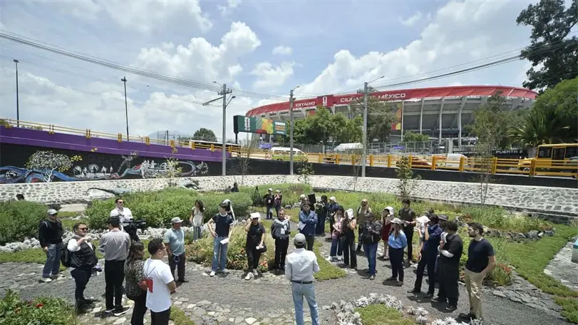 Las obras en torno al Estadio Ciudad de M&eacute;xico ser&aacute; explicadas a los diputados. Foto: Diputados Morena.