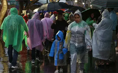 Se activa alerta naranja en 3 alcald&iacute;as por lluvias en CDMX